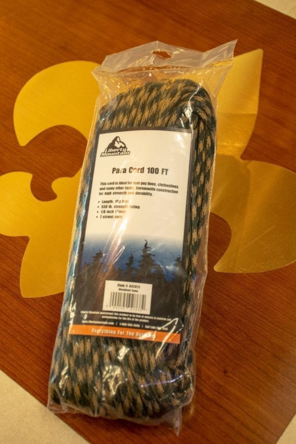 Paracord 100 ft - Camouflage
