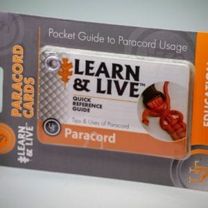 Learn & Live Cards - Paracord - THIS ITEM IS NO LONGER AVAILABLE