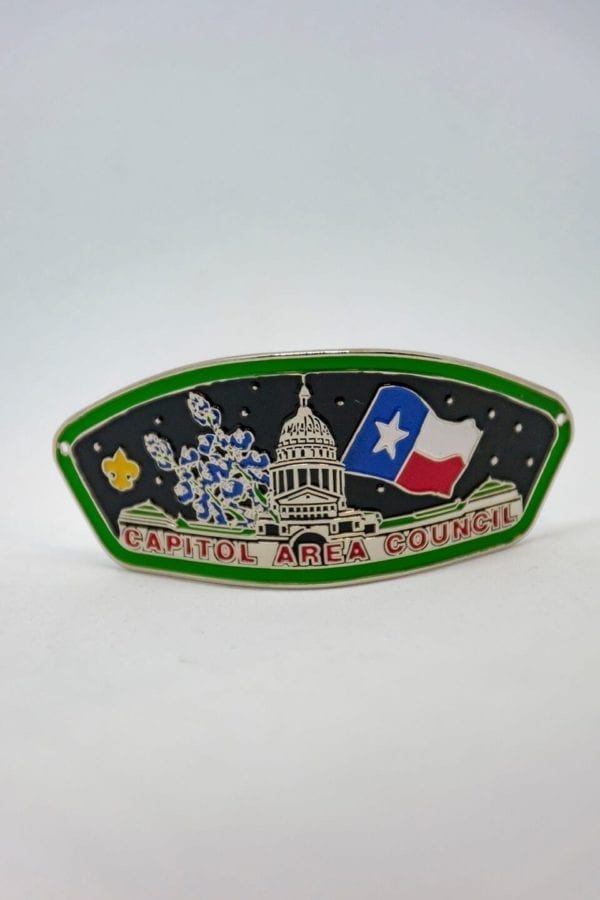 CAC council strip Hiking Staff Shield