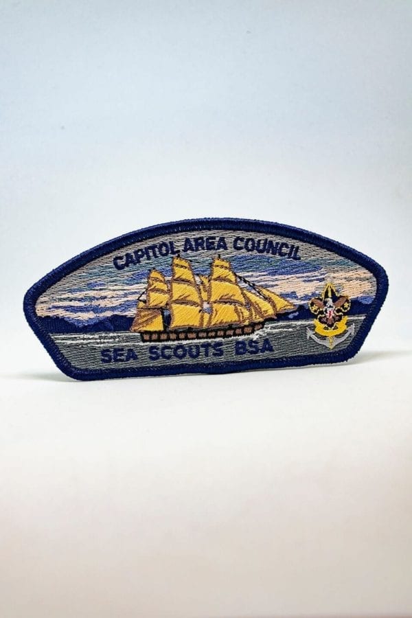 Capitol Area Council Sea Scouts Council Strip Patch