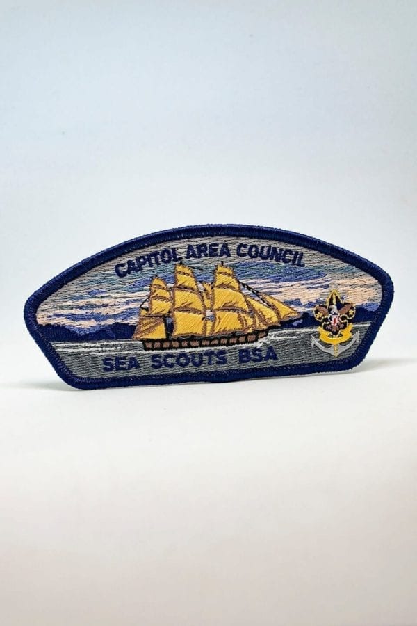 Capitol Area Council Sea Scouts Council Strip Patch - Image 2