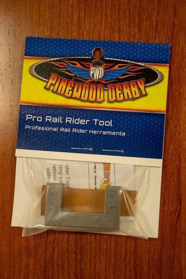 Pinewood Derby Pro Rail Rider Tool - Image 2