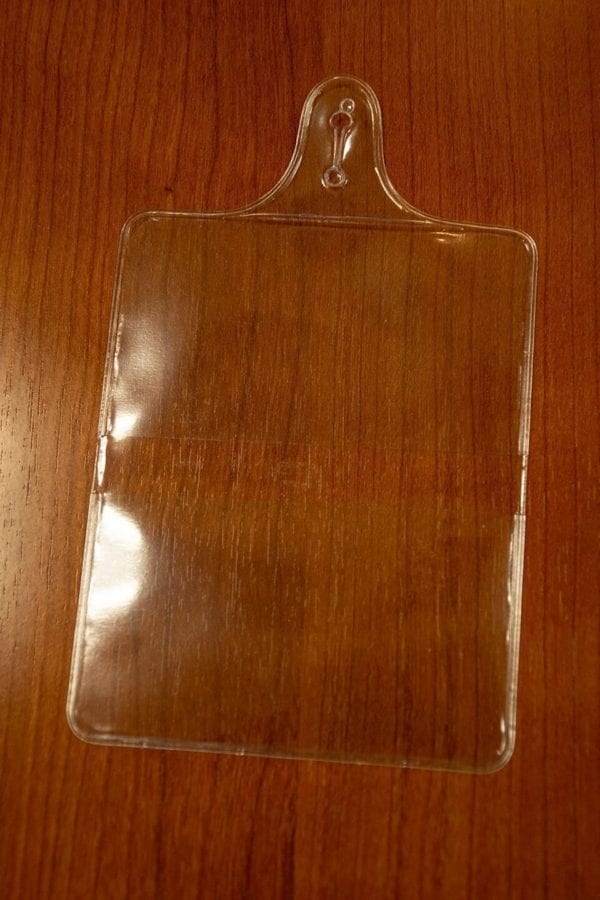 Patch Holder: Rectangle vertical