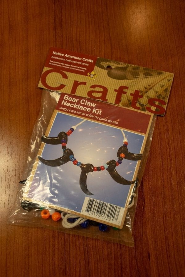 Bear Claw necklace kit -- THIS ITEM IS NO LONGER AVAILABLE - Image 2