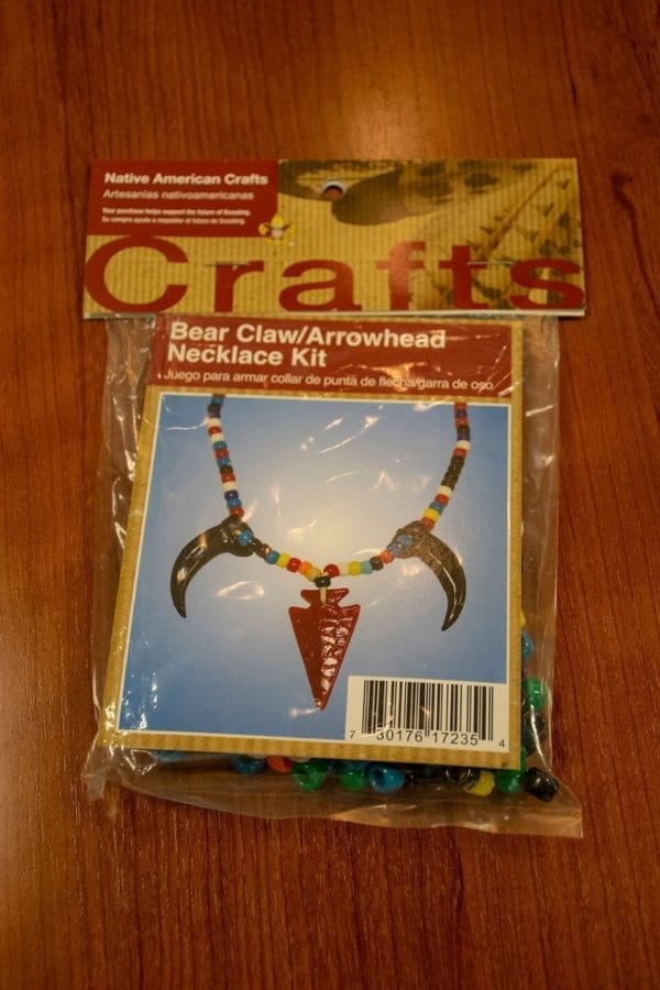 Bear Claw/Arrowhead necklace kit -- THIS ITEM IS NO LONGER AVAILABLE - Image 2
