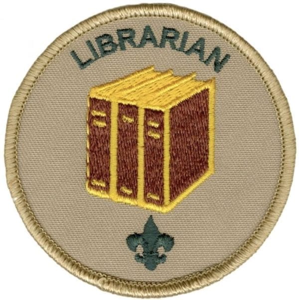 Scouts BSA Librarian patch
