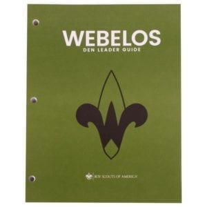 Webelos Cub Scout Den Leader Guidebook - THIS ITEM IS NO LONGER AVAILABLE