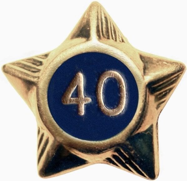 Service Star, 40 years