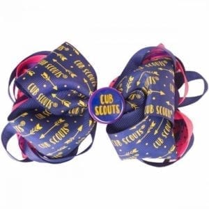 Cub Scout Hairbow (Arrows)- THIS ITEM IS NO LONGER AVAILABLE