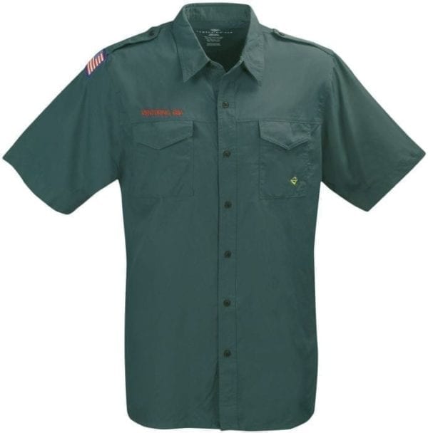 Venturing Short Sleeve Men's Uniform Shirt
