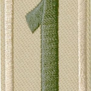 Scouts BSA Unit Numeral 1 - THIS ITEM HAS BEEN REPLACED BY #659221