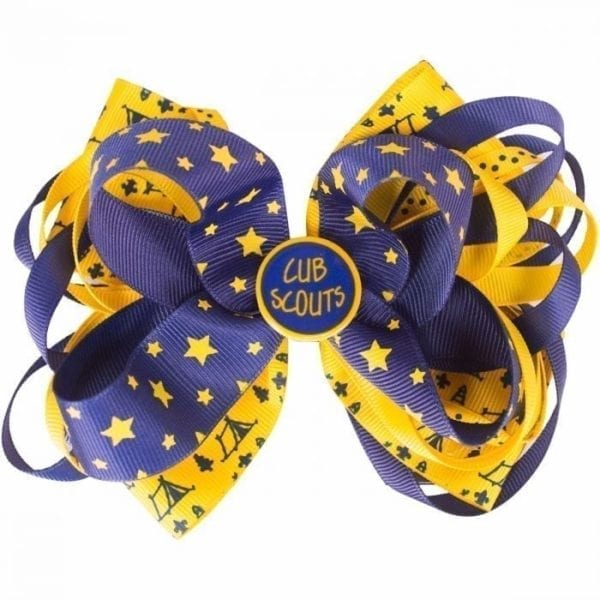Cub Scout Hairbow (Tents)- THIS ITEM IS NO LONGER AVAILABLE