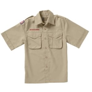 Scouts BSA Youth Polyester Microfiber Short Sleeve Uniform Shirt -- THIS ITEM IS NO LONGER AVAILABLE