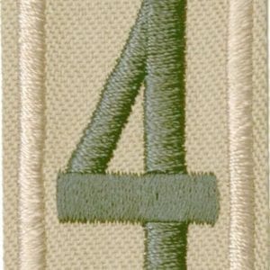 Scouts BSA Unit Numeral 4 - THIS ITEM HAS BEEN REPLACED BY #659224