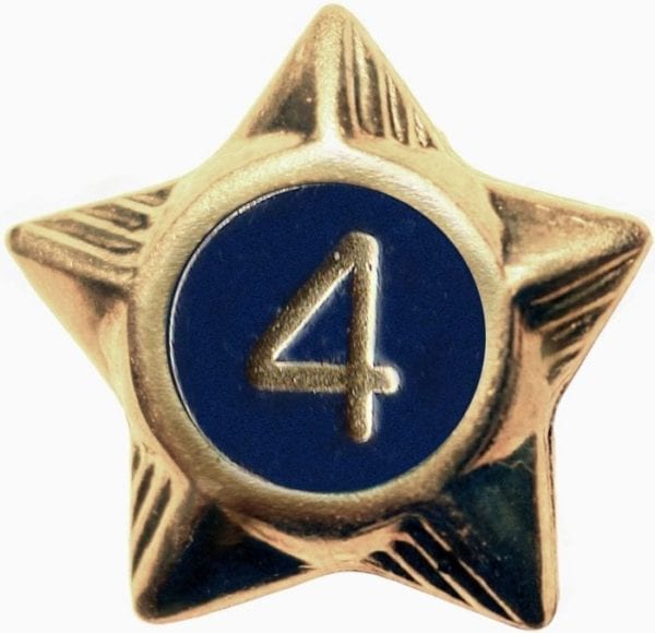 Service Star, 4 years