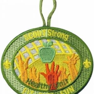 SCOUTStrong Healthy Unit Emblem - THIS ITEM IS NO LONGER AVAILABLE