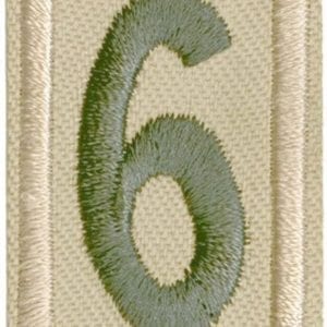 Scouts BSA Unit Numeral 6 or 9 - THIS ITEM HAS BEEN REPLACED BY #659226