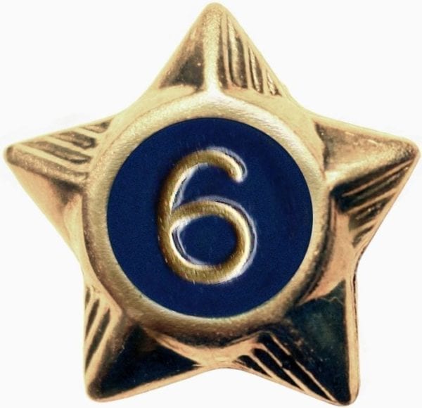 Service Star, 6 years