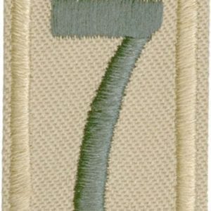 Scouts BSA Unit Numeral 7 -THIS ITEM HAS BEEN REPLACED BY #659227