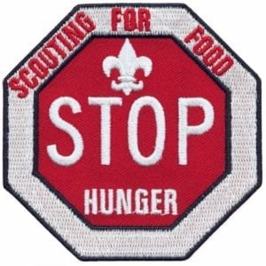 Scouting for Food Participation Emblem - THIS ITEM IS NO LONGER AVAILABLE