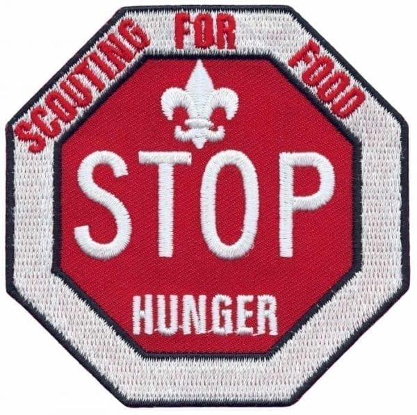 Scouting for Food Participation Emblem - THIS ITEM IS NO LONGER AVAILABLE
