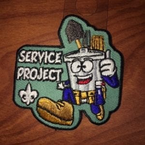 Service Project activity recognition patch - THIS ITEM IS NO LONGER AVAILABLE