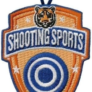 Cub Scout Tiger Shooting Sports emblem - THIS ITEM IS NO LONGER AVAILABLE