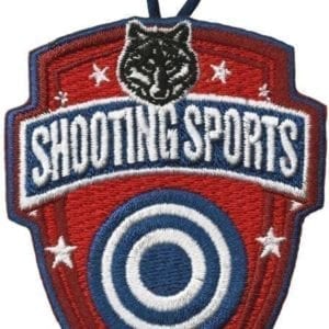 Cub Scout Wolf Shooting Sports Emblem - THIS ITEM IS NO LONGER AVAILABLE