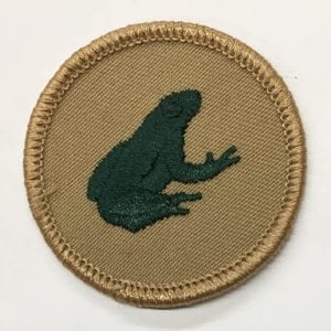 Frog Patrol patch -- THIS ITEM IS NO LONGER AVAILABLE