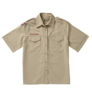 Scouts BSA/Cub Scouts Women's Adult Short Sleeve Polyester Microfiber Uniform Shirt -- THIS ITEM IS NO LONGER AVAILABLE