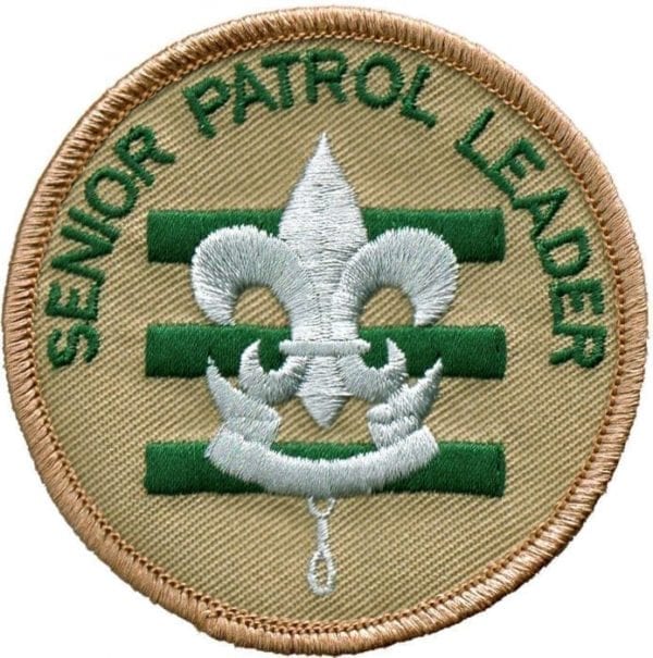 Scouts BSA Senior Patrol Leader patch