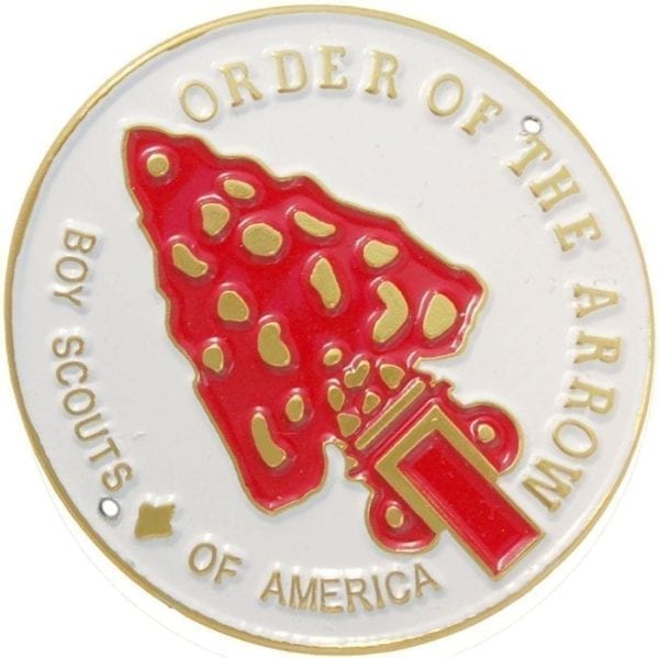 Order of the Arrow (OA) Arrowhead Staff Shield