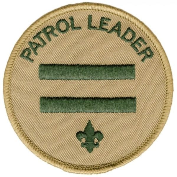 Scouts BSA Patrol Leader patch