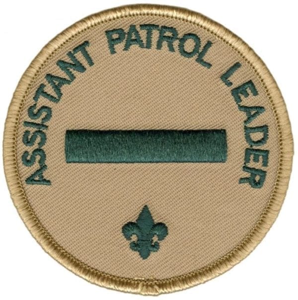 Scouts BSA Assistant Patrol Leader patch