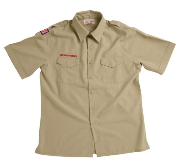 Scouts BSA/Cub Scouts Adult Polyester Wool Dress Uniform Shirt - THIS ITEM IS NO LONGER AVAILABLE