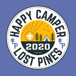 Lost Pines 2020 Camp T-shirt -- THIS ITEM IS CURRENTLY UNAVAILABLE