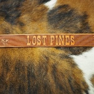 Lost Pines Leather Belt - THIS ITEM IS NO LONGER AVAILABLE