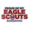 Eagle Scouts "Proud Of My Eagle Scouts" Car Magnet