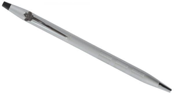 Eagle Scout Cross Chrome Pen