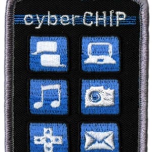 Cub Scouts Cyber Chip Emblem - THIS ITEM HAS BEEN DISCONTINUED