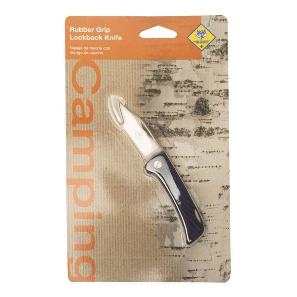 Cub Scouts Rubber Grip Lockback Knife - Image 2