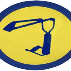 Cub Scout Shooting Sports Pin - Slingshots - THIS ITEM IS NO LONGER AVAILABLE