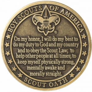 Scout Oath and Scout Law Coin - replaced by #663516