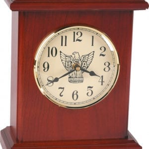 Eagle Scout Solid Cherry Mantle Clock--THIS ITEM IS NO LONGER AVAILABLE