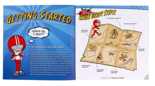 Pinewood Derby Book: Getting Started Workbook - This item has been discontinued - Image 2