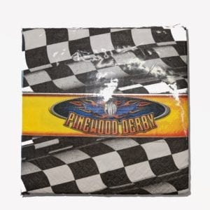 Pinewood Derby Napkins -- THIS ITEM IS NO LONGER AVAILABLE