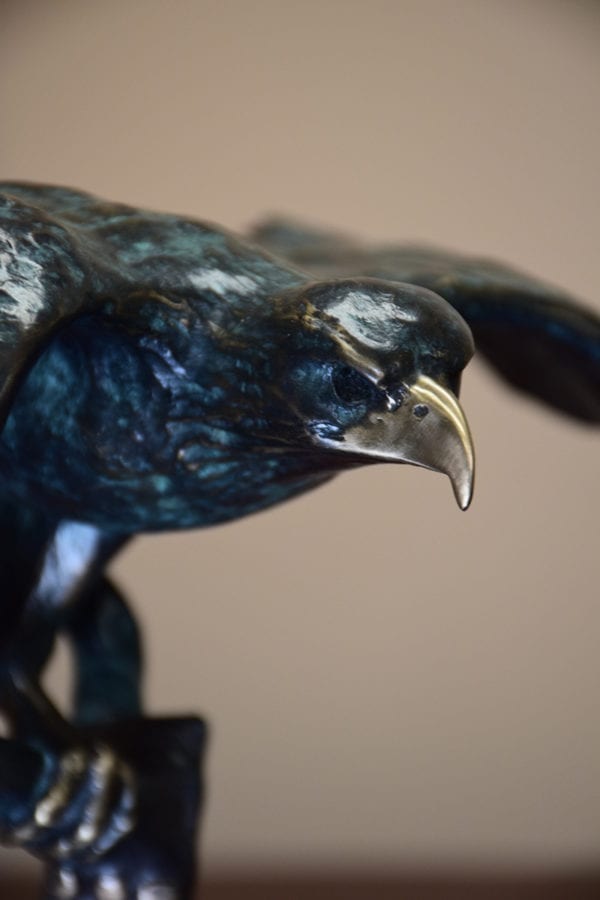 Bronze Eagle Statue - Trail of the Eagle - Image 2