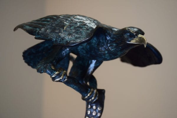 Bronze Eagle Statue - Trail of the Eagle - Image 5