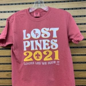 Lost Pines 2021 Camp T-shirt