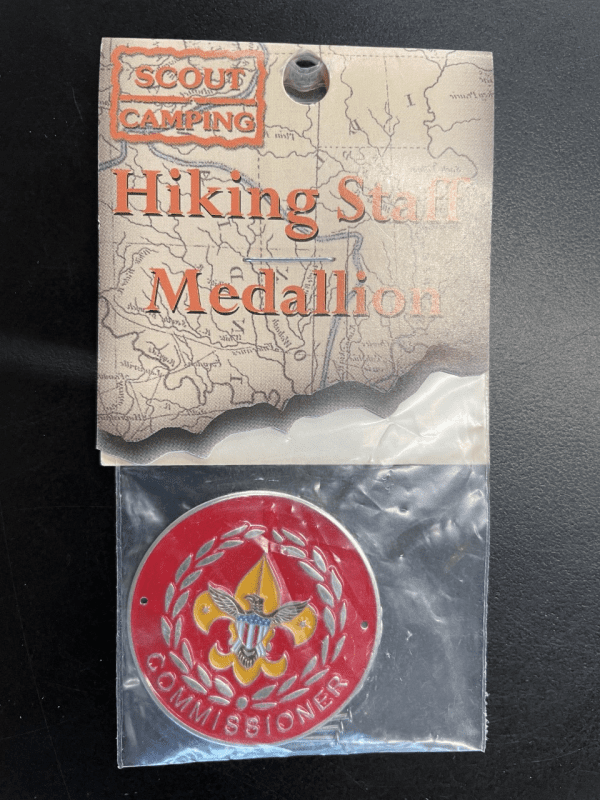 Scouts BSA Commissioner Hiking Staff Medallion - THIS ITEM HAS BEEN DISCONTINUED